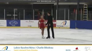 Lubov Ilyushechkina - Charlie Bilodeau SP Senior Pairs Quebec Summer Championship 2019