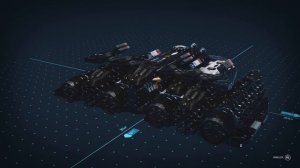 CYBORG SKELETON - STARFIELD best ship design - maximum number of parts allowed