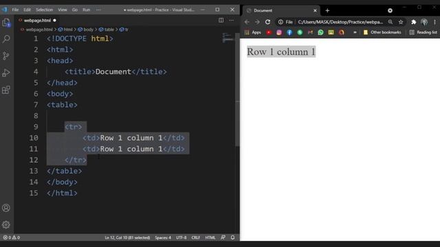 Important Tags in HTML | Forms, Tables, Hyperlink, Div, Iframes | E05 P02
