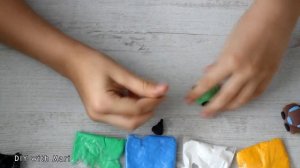 How to make a car typewriter. Как слепить машинку. Лепим машину. Лепка для начинающих. DIY with Mar