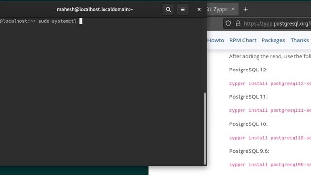 OpenSuse Leap - How to Install Setup Postgresql Database смотреть онлайн