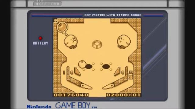 Kirby's Pinball Land [GB] (1993 HAL Labs/Nintendo) смотреть онлайн