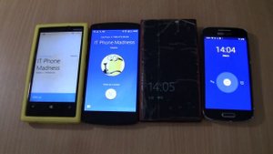 Samsung Galaxy S4 mini android 11 alarms clock+Incoming call&Outgoing call at the Same Time