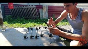 Peugeot 307 Переделанная и вечная стойка стабилизатора