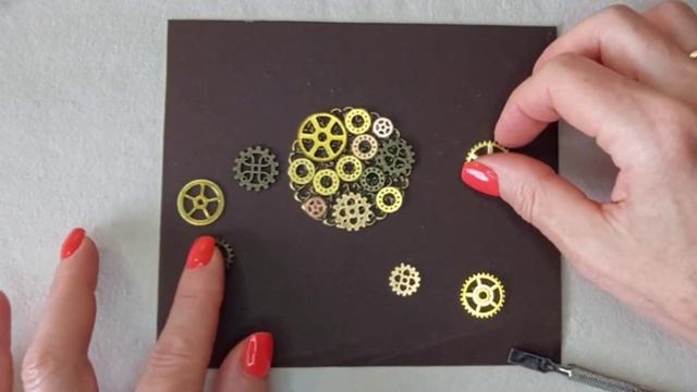 Опять брошь в стиле стимпанк. #расширяем круг смотреть онлайн