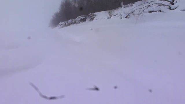 Одиночный поход по льду Оби Ковш-Приречная вокруг острова Побочень Барнаул смотреть онлайн