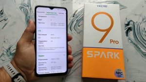 ОБЗОР TECNO SPARK 9 PRO 4/128Gb - Все Преимущества и Недостатки