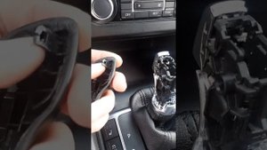 снятие ручки акпп и чехла Volkswagen