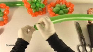 ПОДАРОК ИЗ ШАРИКОВ СВОИМИ РУКАМИ букет из шаров DIY Flower Balloon Bouquet TUTORIAL