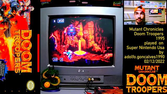 Mutant Chronicles - Doom Troopers 1995 "         #doom #nintendo #retrogamer #retrogaming #snes