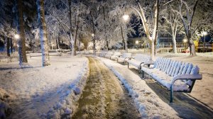 Добрая песня про первый снег