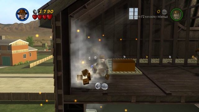 LEGO Indiana Jones 2 Прохождение Без Комментариев Часть 1 Королевство хрустального черепа Часть 1