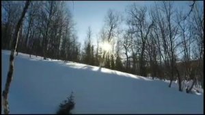 Вид ручья .Олег и Ольга Таймень ,март 2023 г