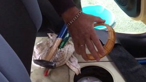 REMOVAL AND INSTALLATION OF FUEL PUMP AT FIAT PANDA 4x4 Αλλαγή αντλίας βενζίνης σε FIAT PANDA 4x