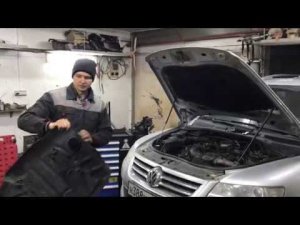 VW Touareg 3.0TDI. Вихревые заслонки. EGR. Катализатор