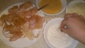 Жареная рыба в хрустящем кляре, панировке