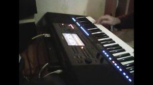 Сергей Сарычев и группа Альфа: Здравствуй, девочка-ночь (моя версия Yamaha psr sx 700)