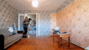 ТРЕШ РЕМОНТ В УБИТОЙ КВАРТИРЕ/БЮДЖЕТНЫЙ РЕМОНТ В ТРЕШКЕ/ЧАСТЬ 1