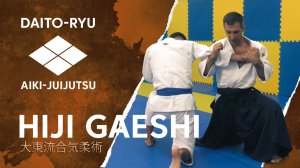 Дайто-рю Айкидзюдзютсу - Техника Hiji Gaeshi (肘返), IKKAJO.  大東流合気柔術 / Daito Ryu Aiki-juijutsu