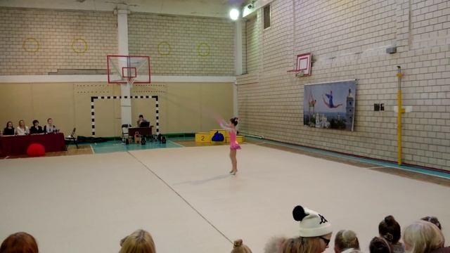 Полина Лебединец. Скакалка. Соревнования "Валентинка" 28.02.16 смотреть онлайн