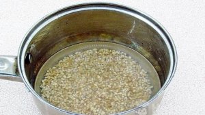 Молочный суп из перловки