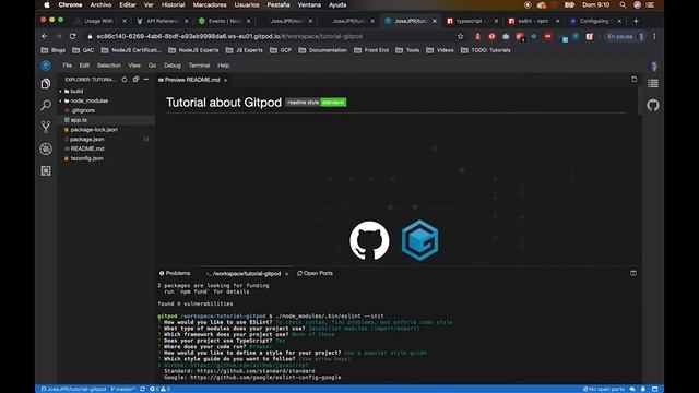 Gitpod | Cómo agregar ESLint con la variante Airbnb en tu proyecto NodeJS смотреть онлайн