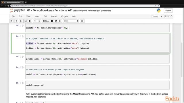 Getting Started with TensorFlow 2.0 for Deep Learning :TensorFlow 2.0 API & Keras-API|packtpub.com
