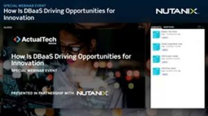 How Is DBaaS Driving Opportunities for Innovation with Nutanix