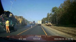 М2 км95-км108 Кап. ремонт с расширением до трех полос. Состояние на 23.09.2020 (в обе стороны)