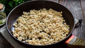 Блины с фаршем и сыром
