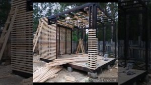 Каркасная баня, поэтапно строительство
