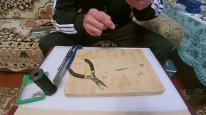 Крепление матчевого поплавка.