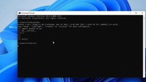 How to Install Python, Pandas and Jupyter Notebook on Windows 11