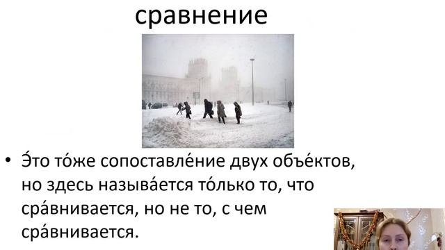 Изобразительно-выразительные средства (Художественные тропы)