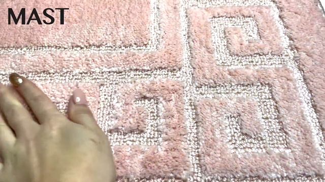 Коврик для ванной и туалета MAST MN Ethnic pink смотреть онлайн