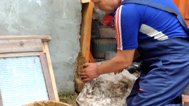 Саман вместо монтажной пены. смотреть онлайн