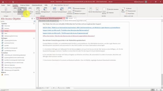 AAC 04 Access-Makros zur Automatisierung und VBA-Code zur Protokollierung des Windows-Login-Namens смотреть онлайн