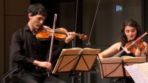 Quatuor Tchalik - Final Round Mozart Competition 2018 - Mozart K.499 "Hoffmeister"