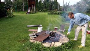 Плавим свинец из шиномонтажных грузиков. Очистка свинца.