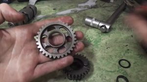 Подробная сборка валов кпп cg150 (162fmj)