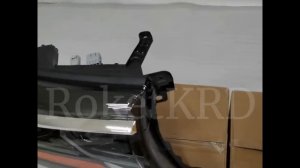 Фары Toyota Land Cruiser 200 2007-15 стиль Lexus