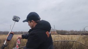 Вынос границ участка. Установка межевых знаков (кольев).
