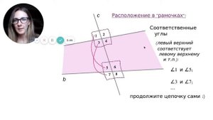 Накрест лежащие, односторонние, соответственные углы