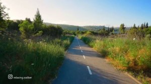 JERUSALEM WALK. Mary's Spring and Ein Karem National Park