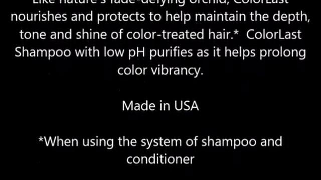 Biolage by Matrix ColorLast Shampoo 33 8 fl oz смотреть онлайн