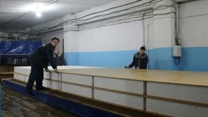 Производство СИП панелей SIPWALL - часть 1