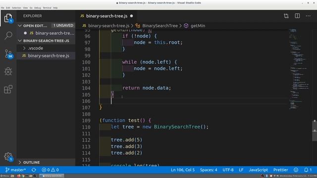 Binary Search Tree #3 | Data Structures in JavaScript