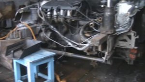 ВАЗ 2110. Вытягиваем лонжероны в гараже своими силами. Часть 1