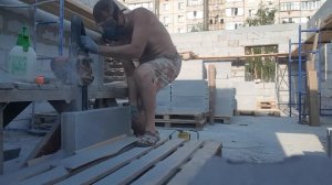 резка газоблока (проще простого)