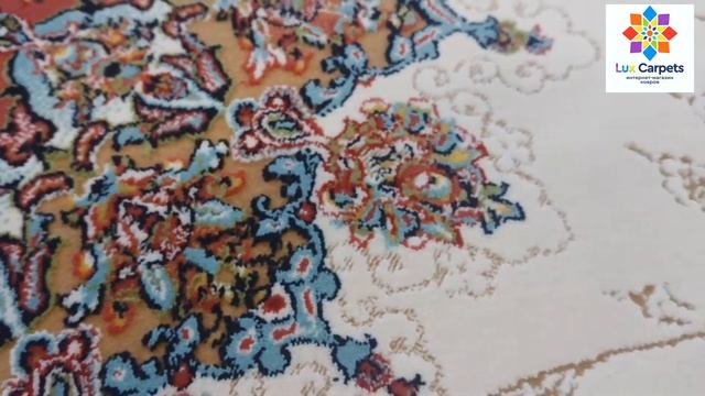 Ковер иранский PERS ISFAHAN 2207 Cream. Доставка по России. смотреть онлайн